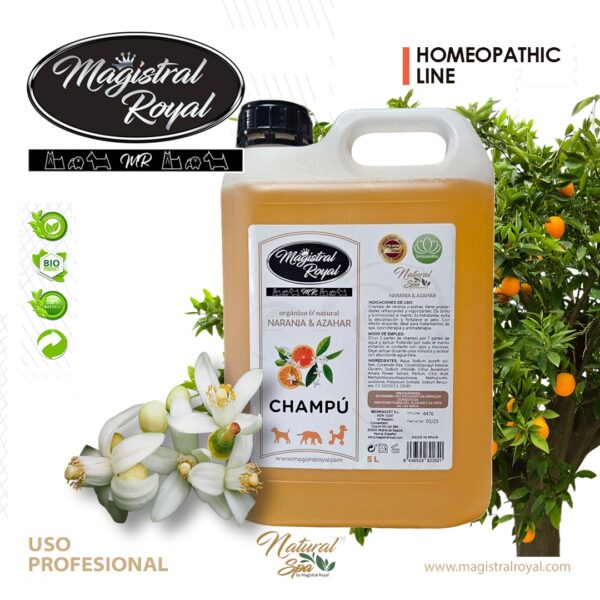Champú Naranja y Azahar