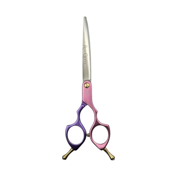 Paris 6.5" Curved Pink Scissors